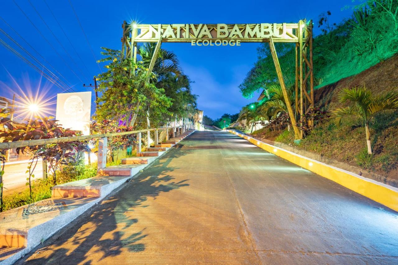 Nativa Bambu Ecolodge Montañita Exterior foto
